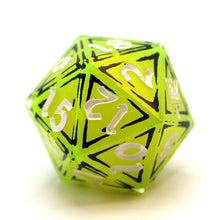 Load image into Gallery viewer, 30mm Chonk Neon Cel Shaded D20