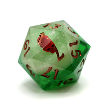 Load image into Gallery viewer, Cherry Bomb D20 (GLOWS)