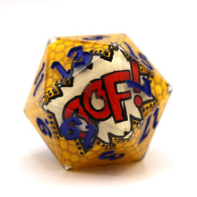 Load image into Gallery viewer, 30mm Chonk Pop Art D20