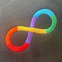 Load image into Gallery viewer, "It's a Spectrum" Unisex fleece zip up hoodie