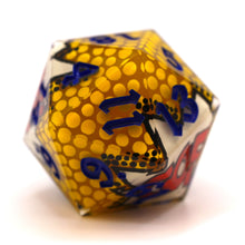 Load image into Gallery viewer, 30mm Chonk Pop Art D20
