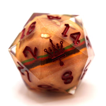 Load image into Gallery viewer, Burger Mimic 30mm Chonk D20
