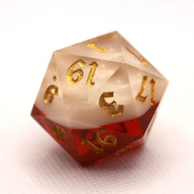 Load image into Gallery viewer, 30mm Chonk Red Wizard Ale D20
